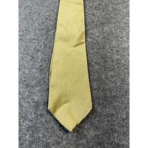 BG&C Mens Dress Tie 100% Silk‎ Yellow